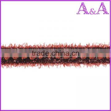 china wholesale 7.2cm Embroidered black and white Net Lace Trim Ribbon Sewing Decor