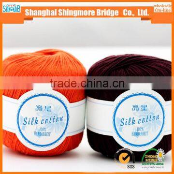 China Eco Friendly Top Wholesale Cotton Acrylic Mixed Yarn for Baby Knitting photo-4