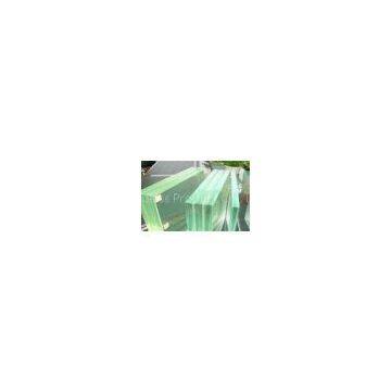 Storm Proof Laminated Safety Glass Flat , SGP Film Toughened Glass