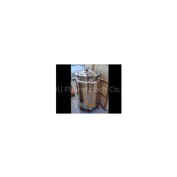 Stainless Steel Medicine Mixing Tanks / Keep Temperature By Water / 500L