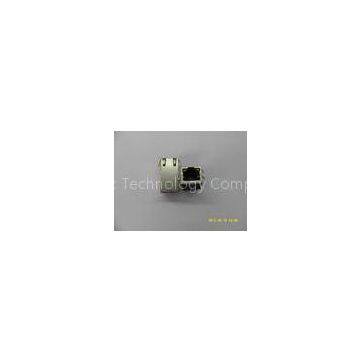 33.0mm Single Port Integrated RJ45 Jack , 1000M RJ45 Network Connector