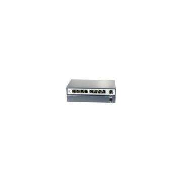 Shenzhen Factory 8 Port PoE switch IEEE802.3af 15.4W