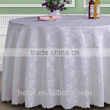 cheap round jacquard table cloth