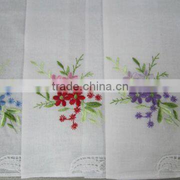 embroidery handkerchief