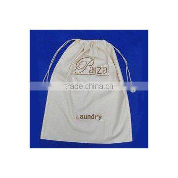 Eco-friendly Folding Cotton Hotel Laundry Bag