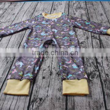 Latest Long Sleeve Cute Animal Printed Winter Thick Knit Cotton Soft Infant Baby Girl Romper photo-5