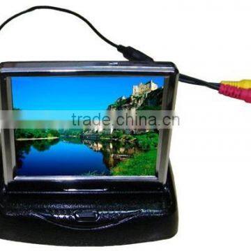 3.5" tft lcd monitor with camera and parking sensor