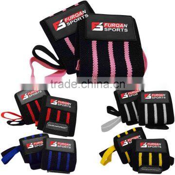 HEAVY DUTY BODY BUILDING GYM WORKOUT WRIST WRAPS/weightlifting wrist wrap