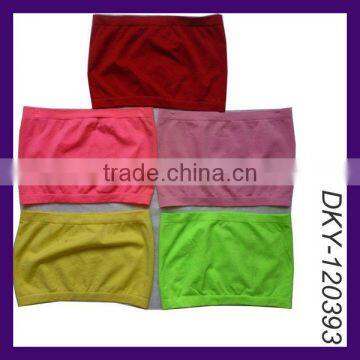 Hot nylon round tube bra