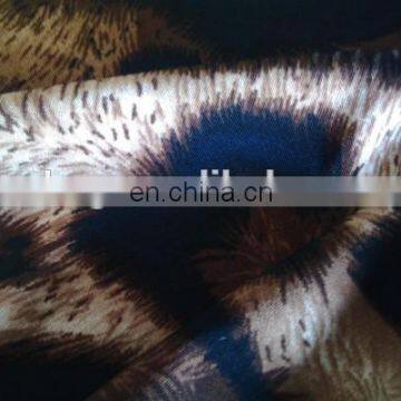 Shaoxing Winfar Textile Open End Spinning 30s Rayon Viscose Spandex Leopard Printed Fabric For Clothing photo-4