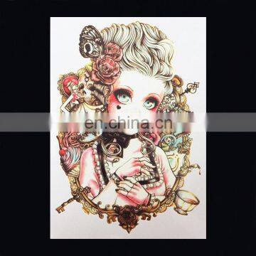waterproof arm sleeve temporary sticker tattoo