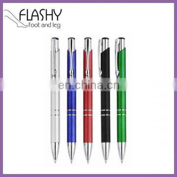 Customized Logo Printed Metal Ballpoint Pen Plastic Ball Pen