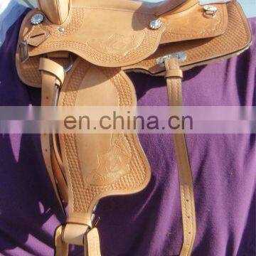 BEST INDIAN LEATHER WESTERN SADDLE