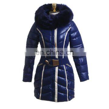 China Manufacture women winter warm thin down jacket coat