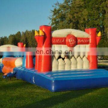 Wacky Millennium Shark Obstacle For Inflatable