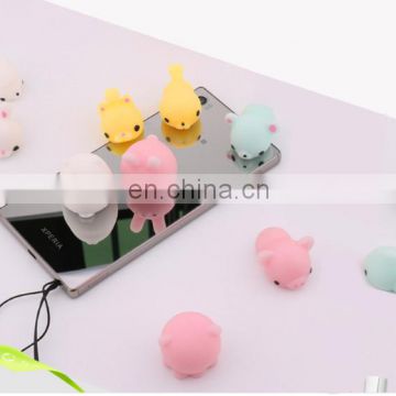 2017 newest design cat dolphin squishy kawaii toy for iphone 6/7 plus squishy toys