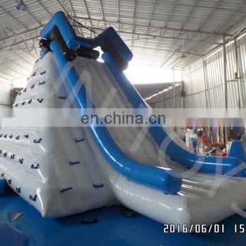 New inflatable iceberg slide /water iceberg climbing