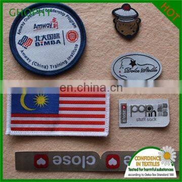 2015 Good Quality Private Woven Custom Hat Label With Low Price photo-4