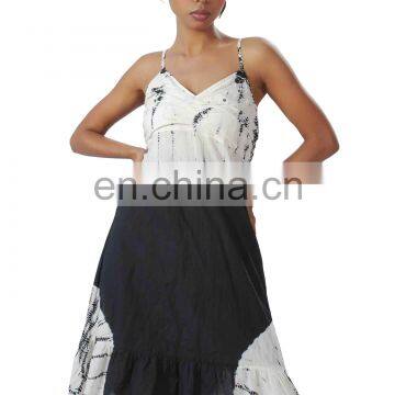 Cotton hand tie dye Beach cover ups Dress