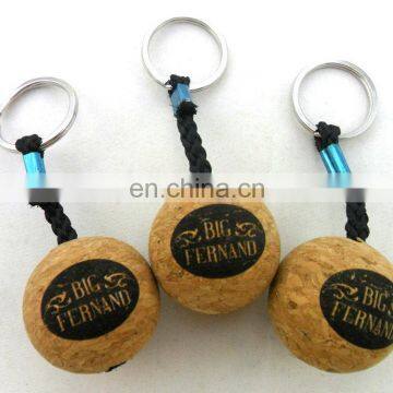 Custom Cheap Promotional Printing Foam Floating Cork Keychain photo-2