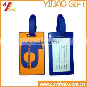 GuangDong custom airline rubber luggage bag label luggage tag