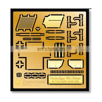 Photo Etching Metal parts for Train