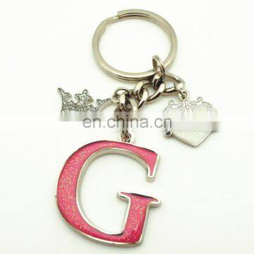Promotion Gift Customized Design Pantone Color 3D METAL KEY RING Key Chain photo-6