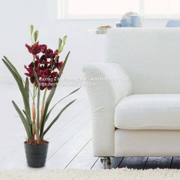 Silk Artificial Orchid for Home Decoration photo-2