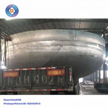 Carbon steel ellipsoidal head for oil tank