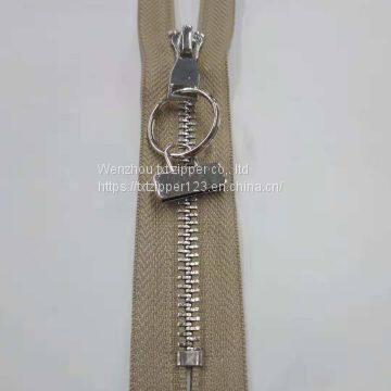 #3#5 Nylon Zipper With Special Puller Close End ( Metal Top and Bottom Stop) photo-2