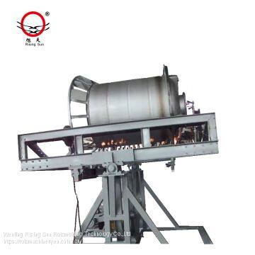 Rising Sun Plastic Water Tank Rock n Roll Rotomolding Machine for Sales