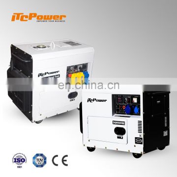 5kw silent diesel generator portable price 220 v 50 hz