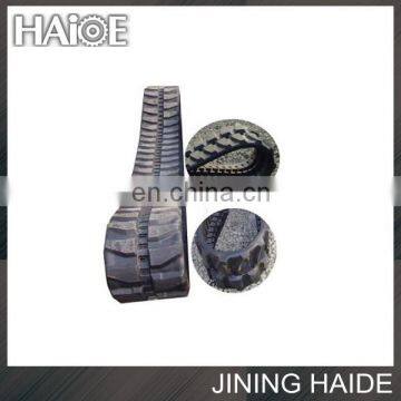 300x55.5x82 rubber track, rubber crawler track 300x55.5x78, rubber track undercarriage 300x55.5x76 for excavator farm machinery