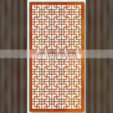 Cheap decorative garden laser cut metal screen room divider for corten steel