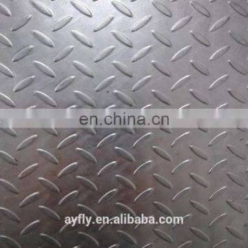 High quality galvanized checkered plate for anti-slip and decoration