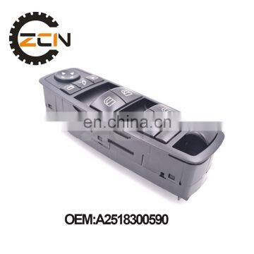 Master Power Window Switch OEM A2518300590 For ML350 W251 X164 GL450 R350 R280