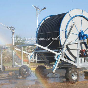 Agricultural Mobile Hose Reel Irrigation Sprinkler System Tractor Operated for Sale photo-5