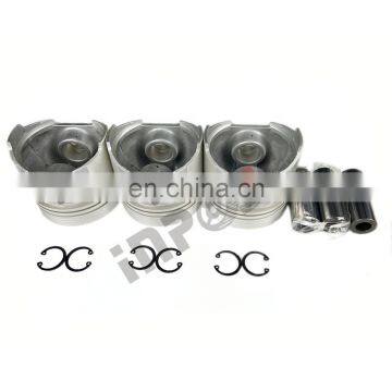 In Stock Inpost  STD Rebuild Piston For Kubota D1402 L454 L455 L2402 tractor Bobcat 225 3 Sets