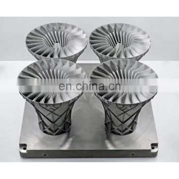 Precision custom 3D metal printing service aluminum rapid prototype High Resolution Metal 316L SLM 3D China  manufacturer