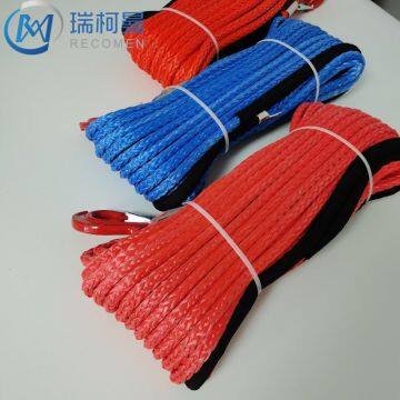 Recomen Braid Winch Rope Auto Synthetic Uhmwpe Rope for Towing Good Quality