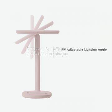 Wireless Fast Charger LED Makeup Mirror With Table Lamp photo-5