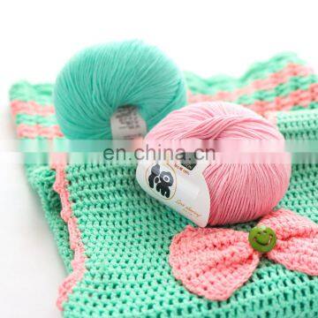 Wuge Soft and Warm Medium Weight Colorful Cotton Yarn 100% for Wholesale photo-5