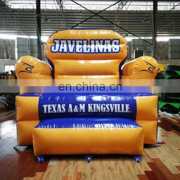 Customized Popular Turquoise Inflatable Sofa, Outdoor Advertising Props Inflatable Giant Sofa for Promotion photo-7