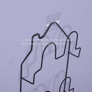 Metal Bedroom Simple Shoe Shelf Display Shoe Rack Wall-mounted Style photo-3