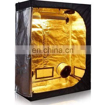 Highly Reflective Fabric 120x120x200mm hydroponic grow tent for indoor plants