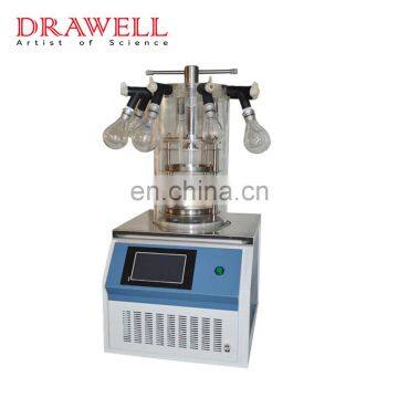 10N Drawell Freeze Drying Equipment Lab Lyophilizer Cheap Freeze Dryer photo-2