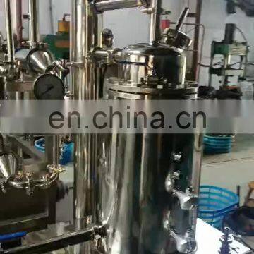 Tri Clamp Dephlegmator distillation column condenser with exchange tube for Brewery Distillation