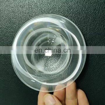 Diameter 60mm Focal Length 70mm Round Aspheric shape Spot Stage Led Fresnel lens