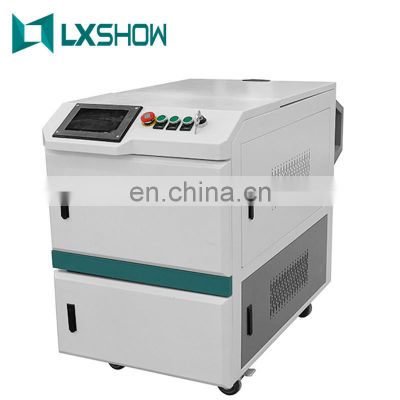 2021 LXSHOW  100W 200W fiber laser cleaning machine for oil stain/ rust / coating materials