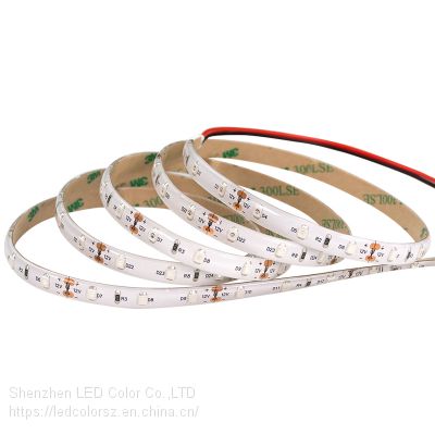 Hot selling 3528 blue flex decoration led strip 60leds led strip